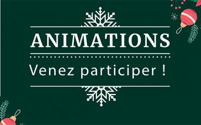 Animations de décembre 2019